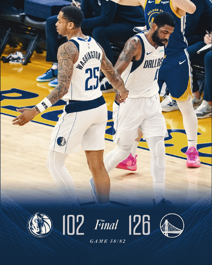 勇士 126-102 狂胜独行侠 24 分！库里三节打卡，巴特勒首秀封神